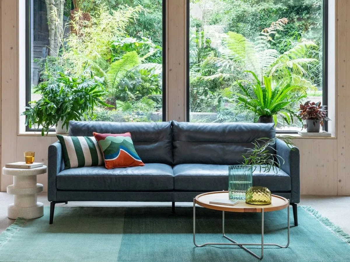 leather sofa