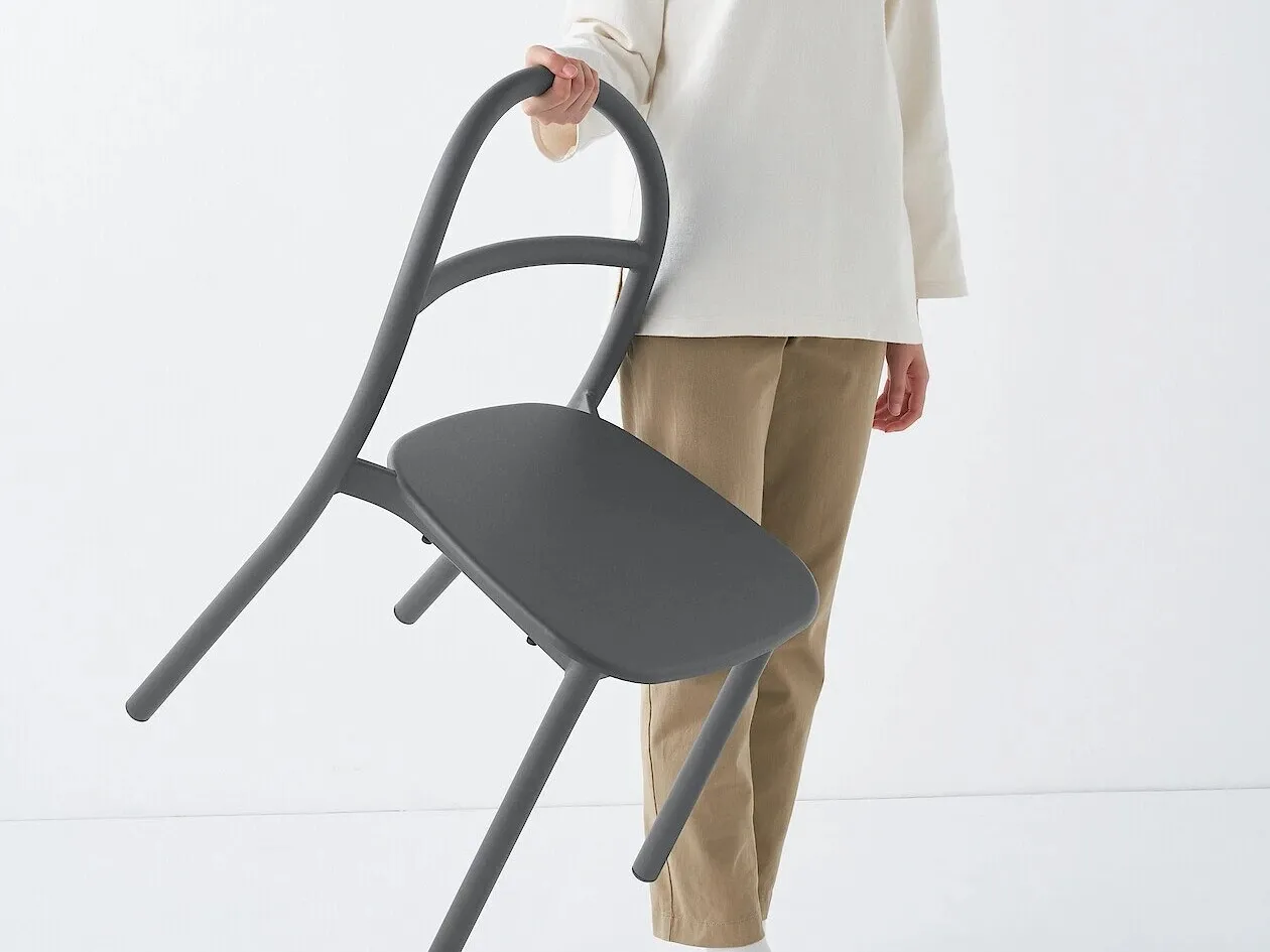 Grey dining chair