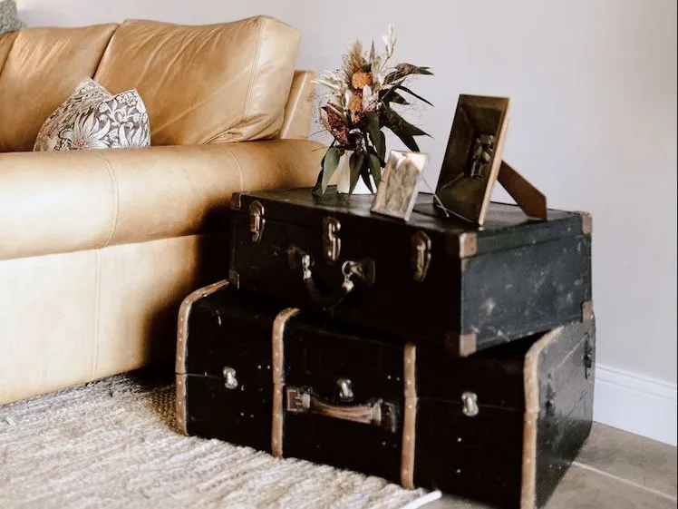 Vintage suitcases