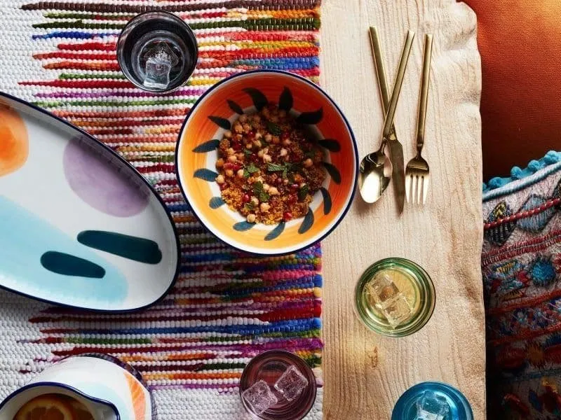 Colourful outdoor accessories