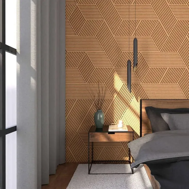 Geometric pattern 3 d panels