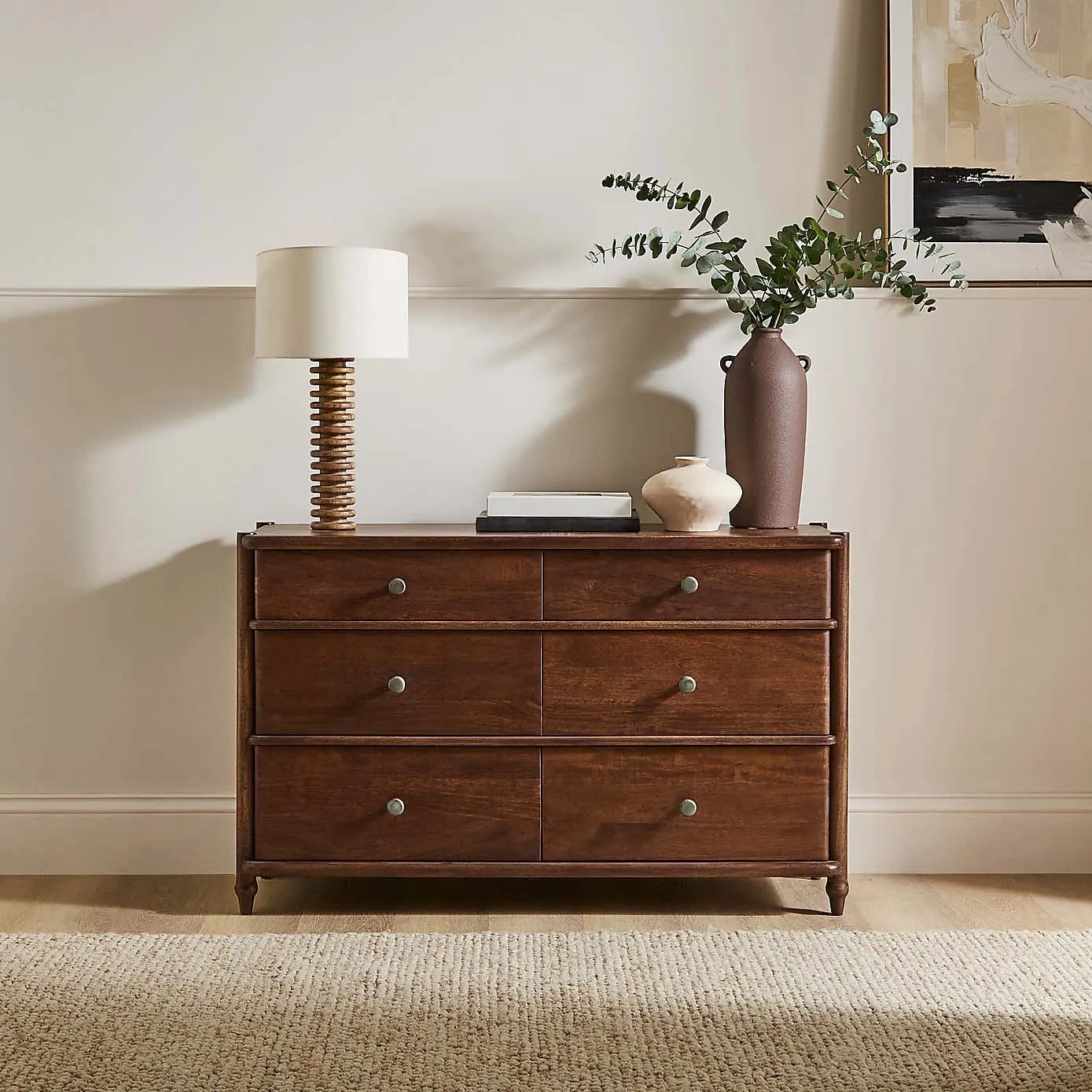 Mango wood bedroom drawers