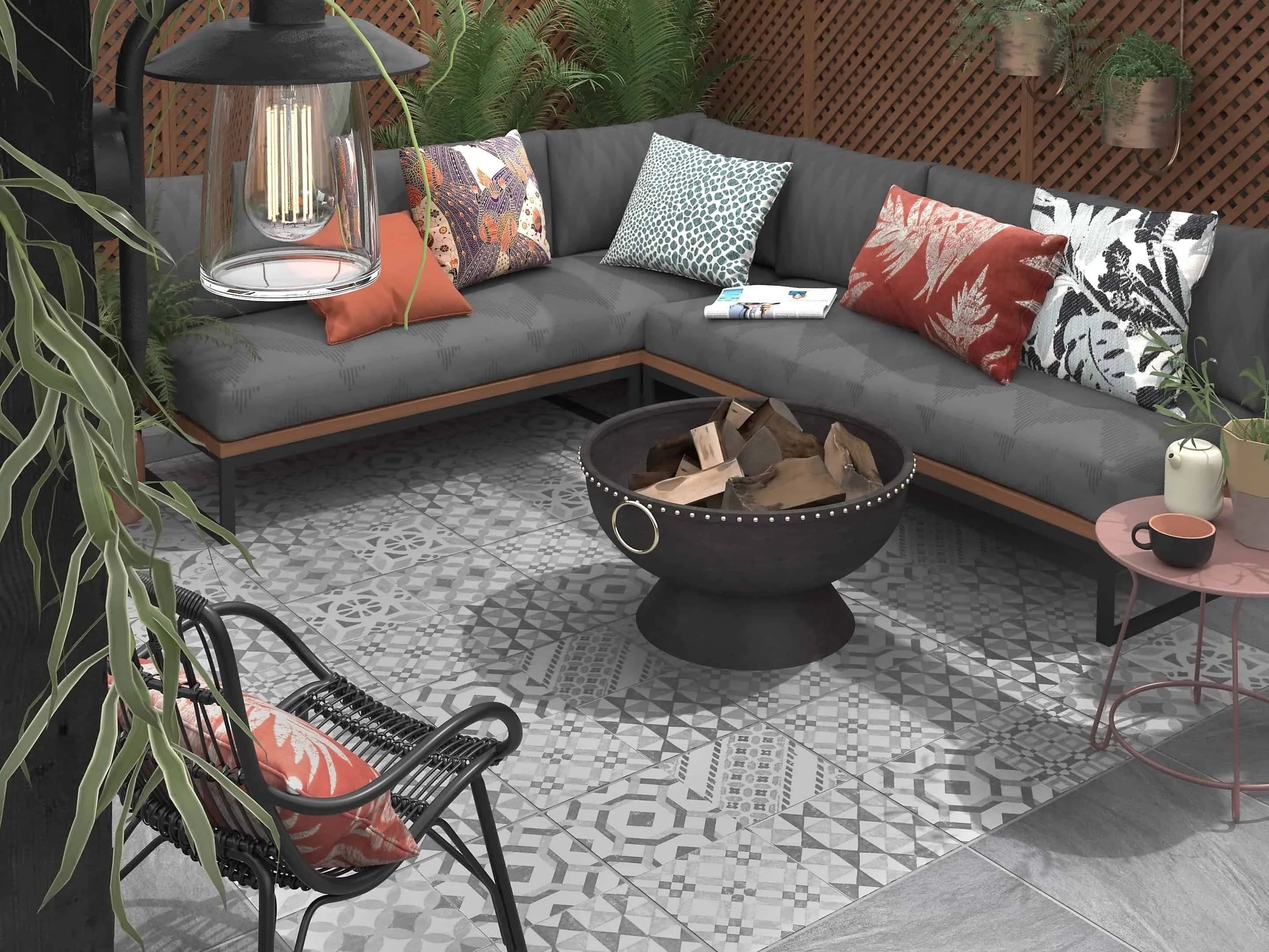 Outdoor tiles