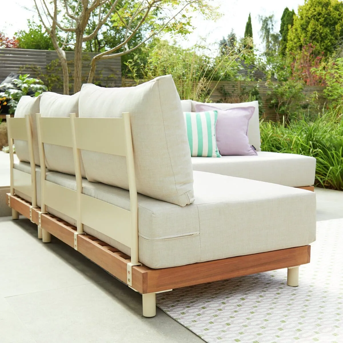 Modular Garden Sofa Rear