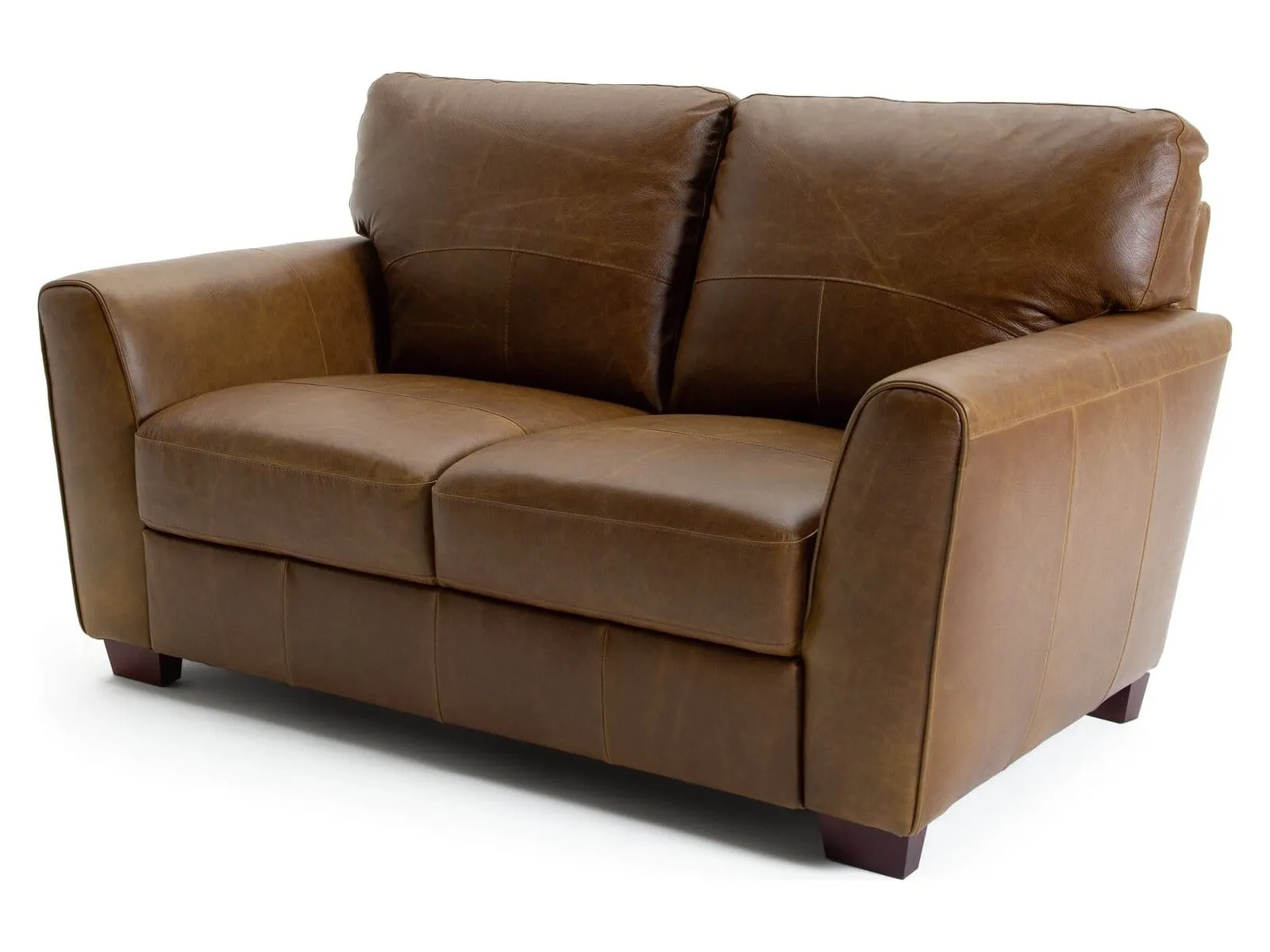 2-seater leather sofa