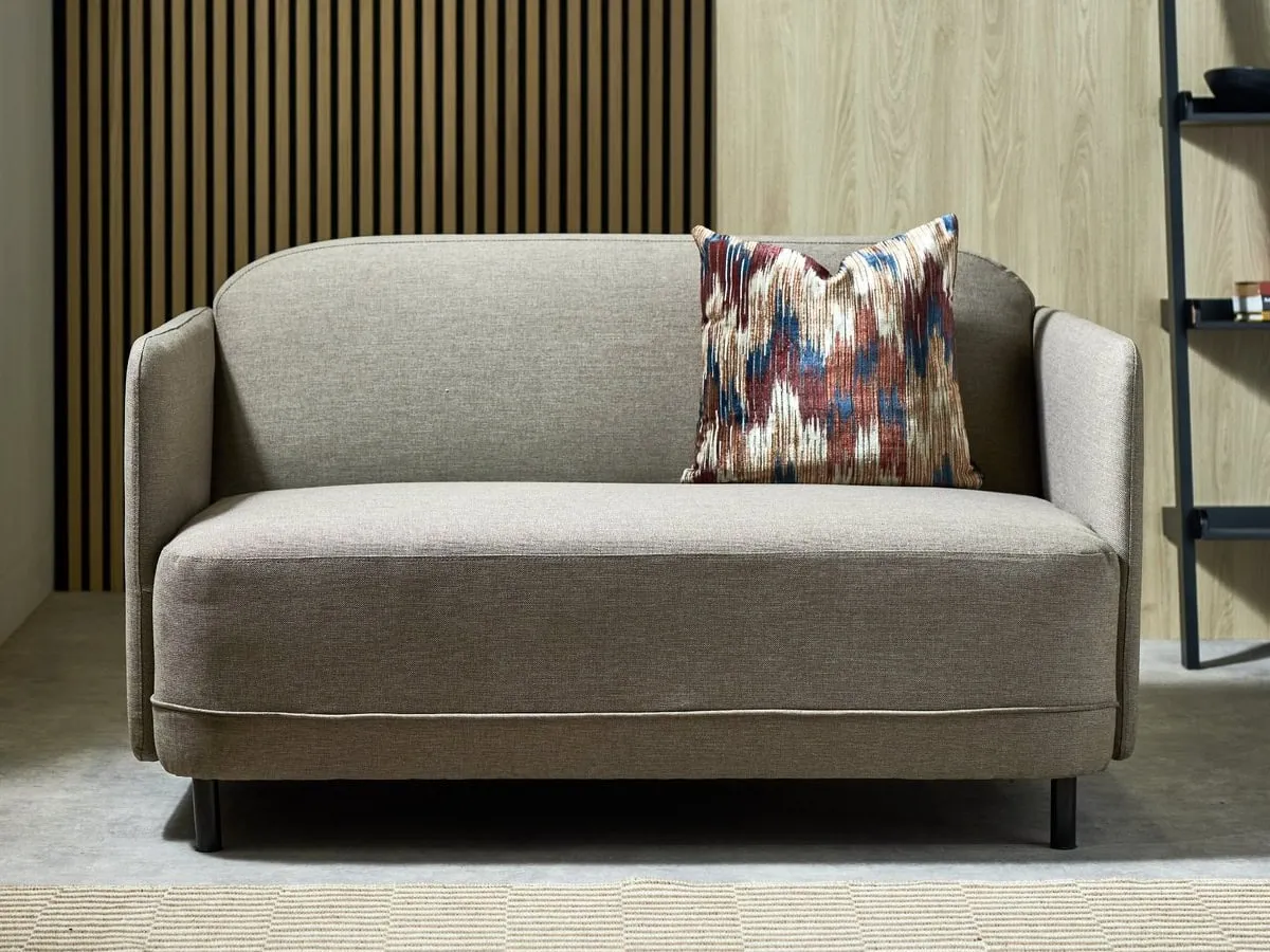 Light grey fabric sofa