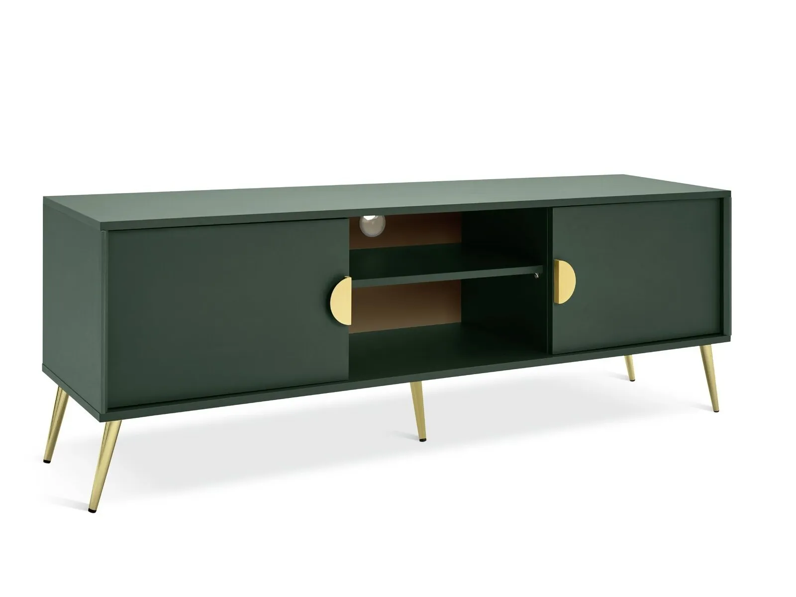Green tv stand