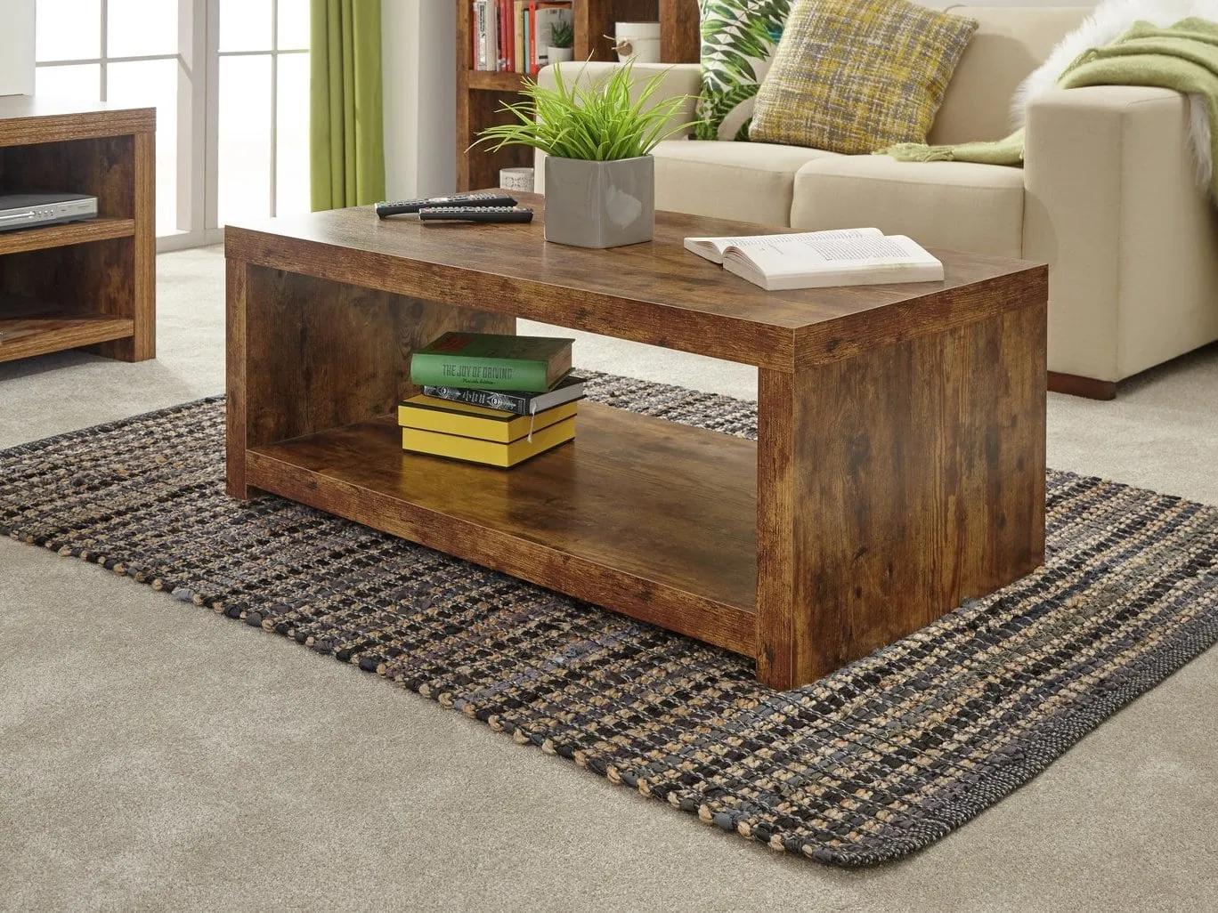 Mango wood coffee table
