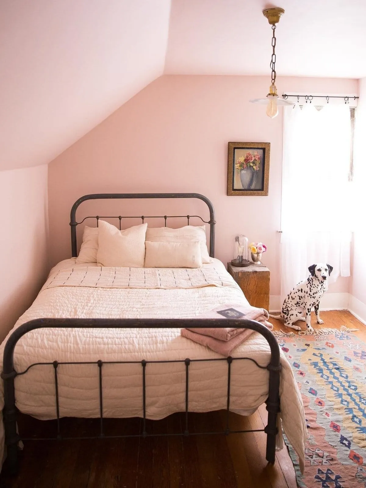 Pink bedroom