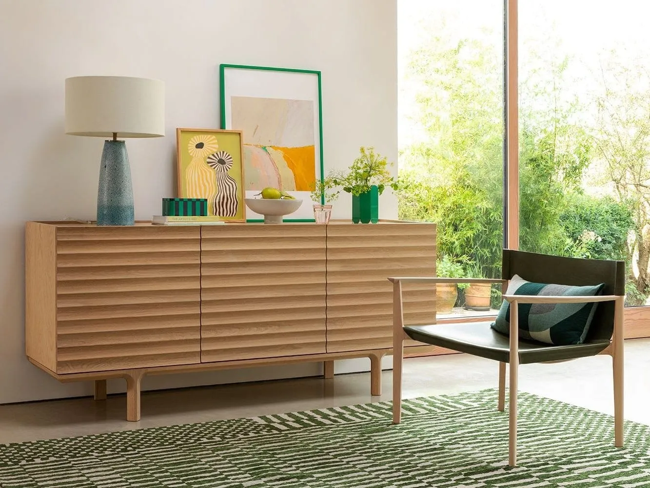 Contemporary Oak Sidebaord