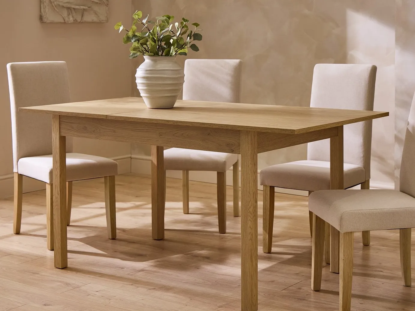 Oak dining table