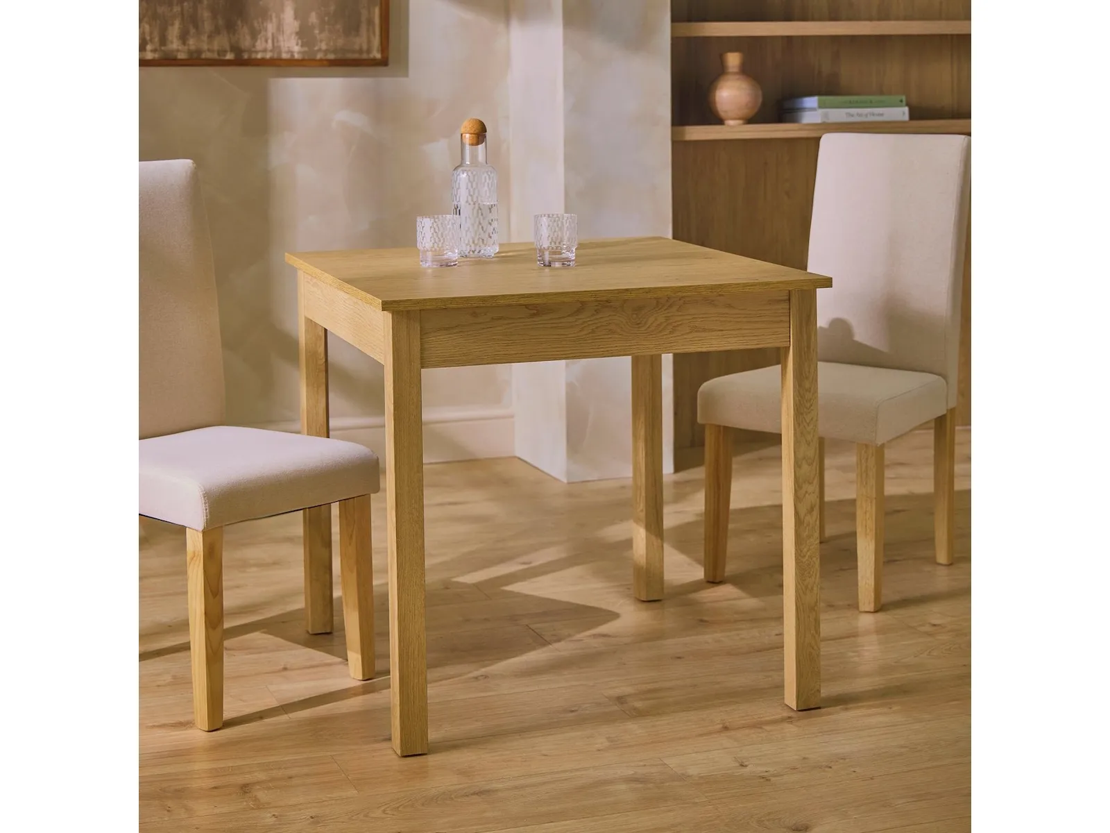 Small square dining table