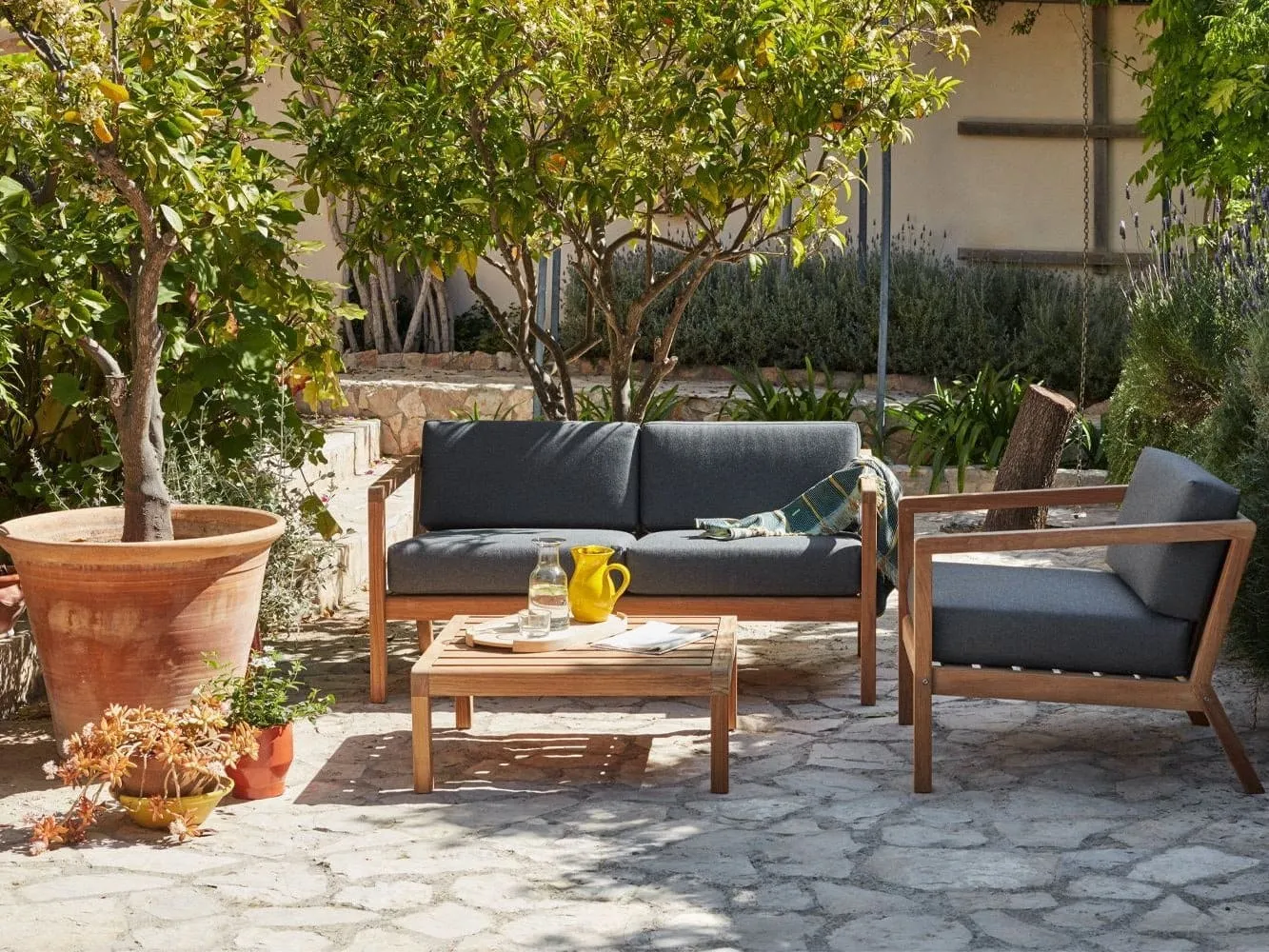 Teak outdoor furniture