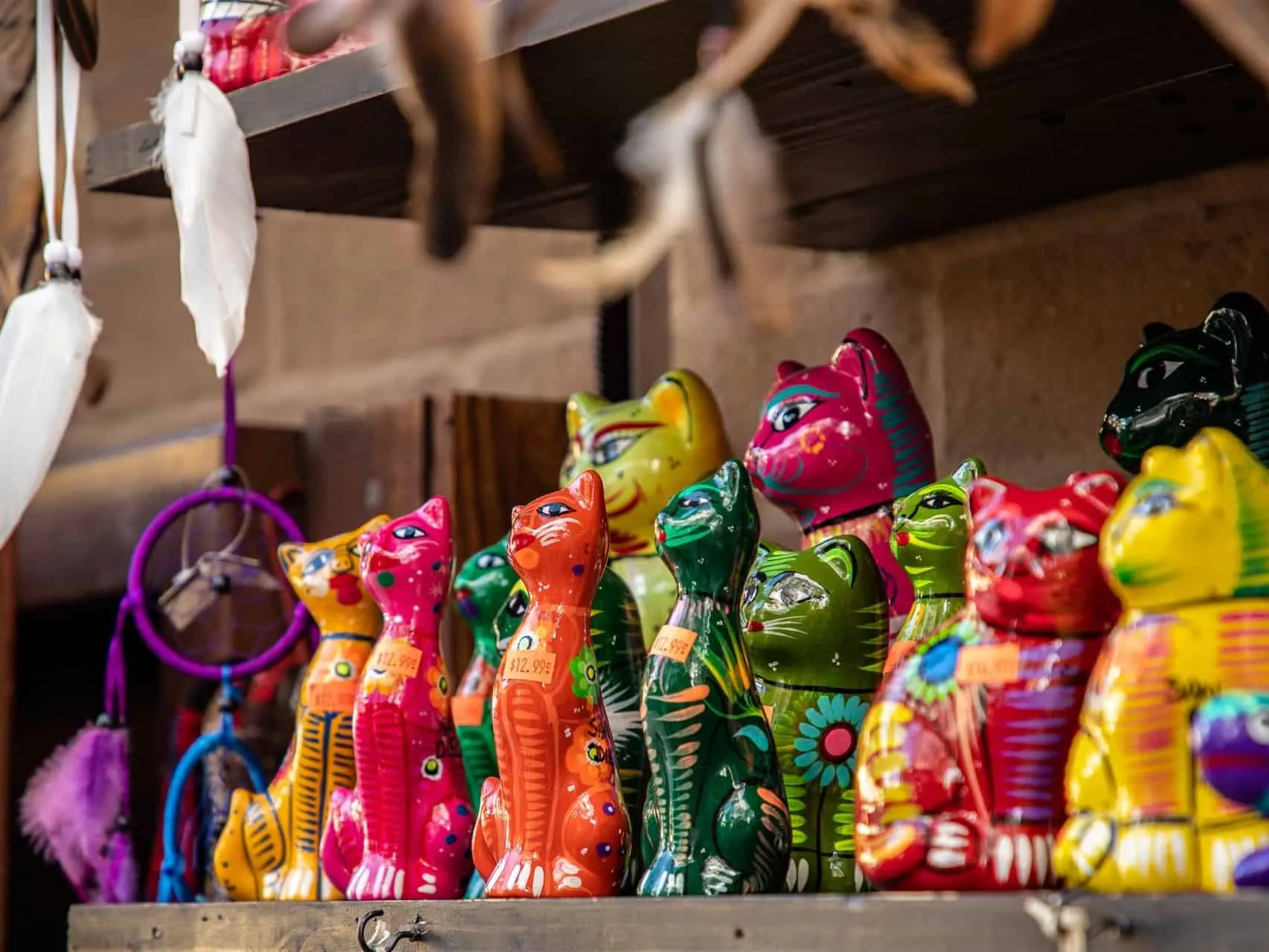 Painted China cats
