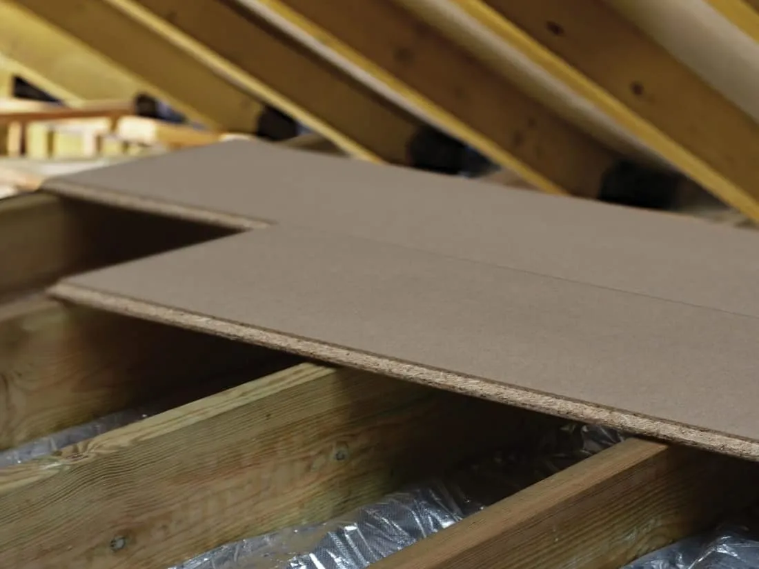 Chipboard flooring panels