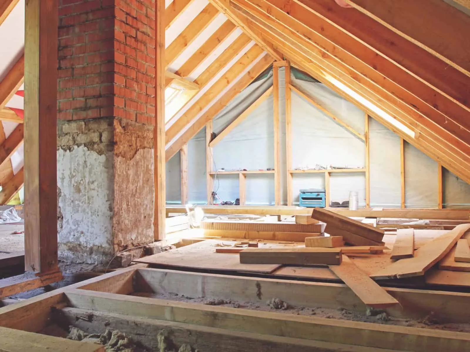 Loft conversion works