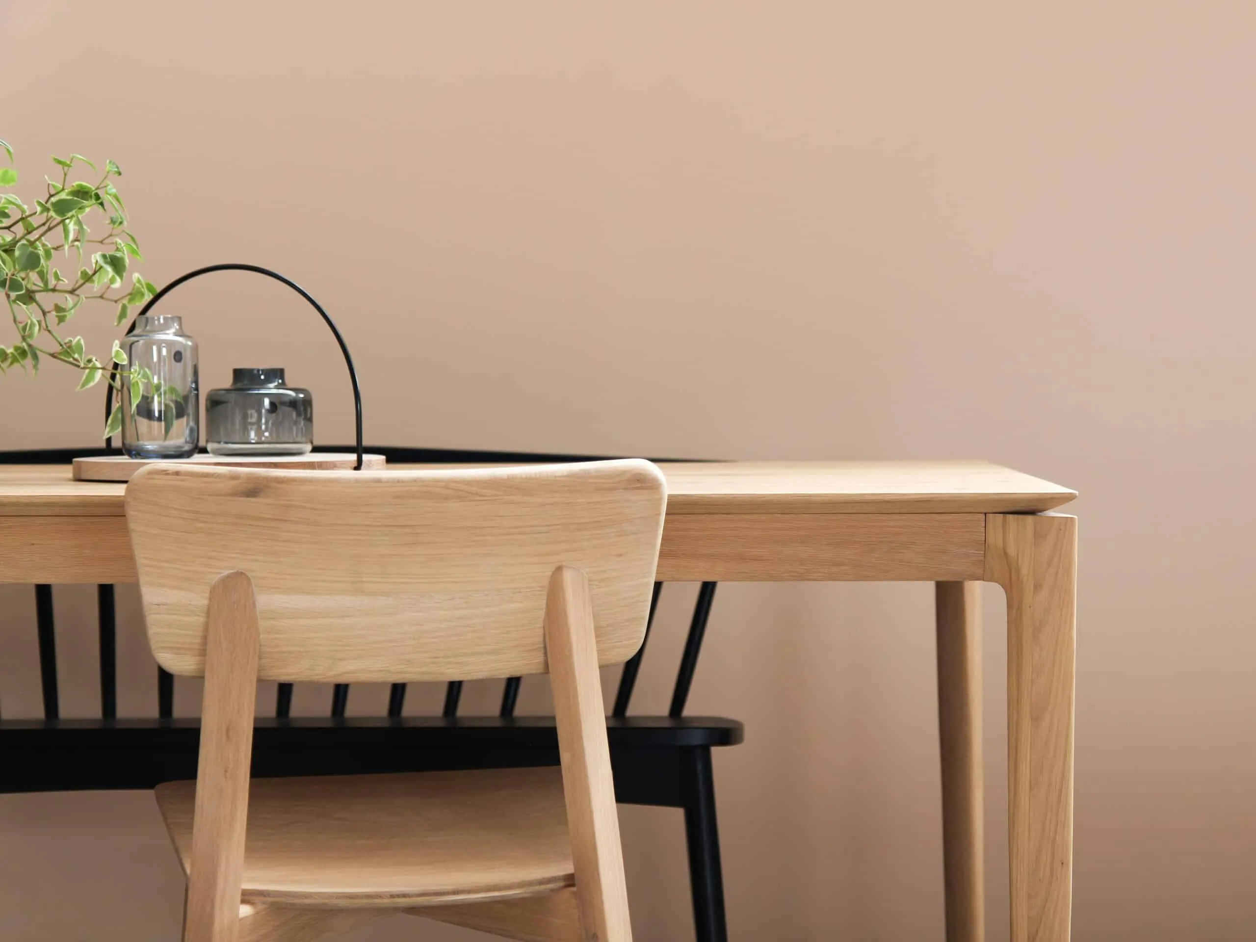 wooden table ann chair