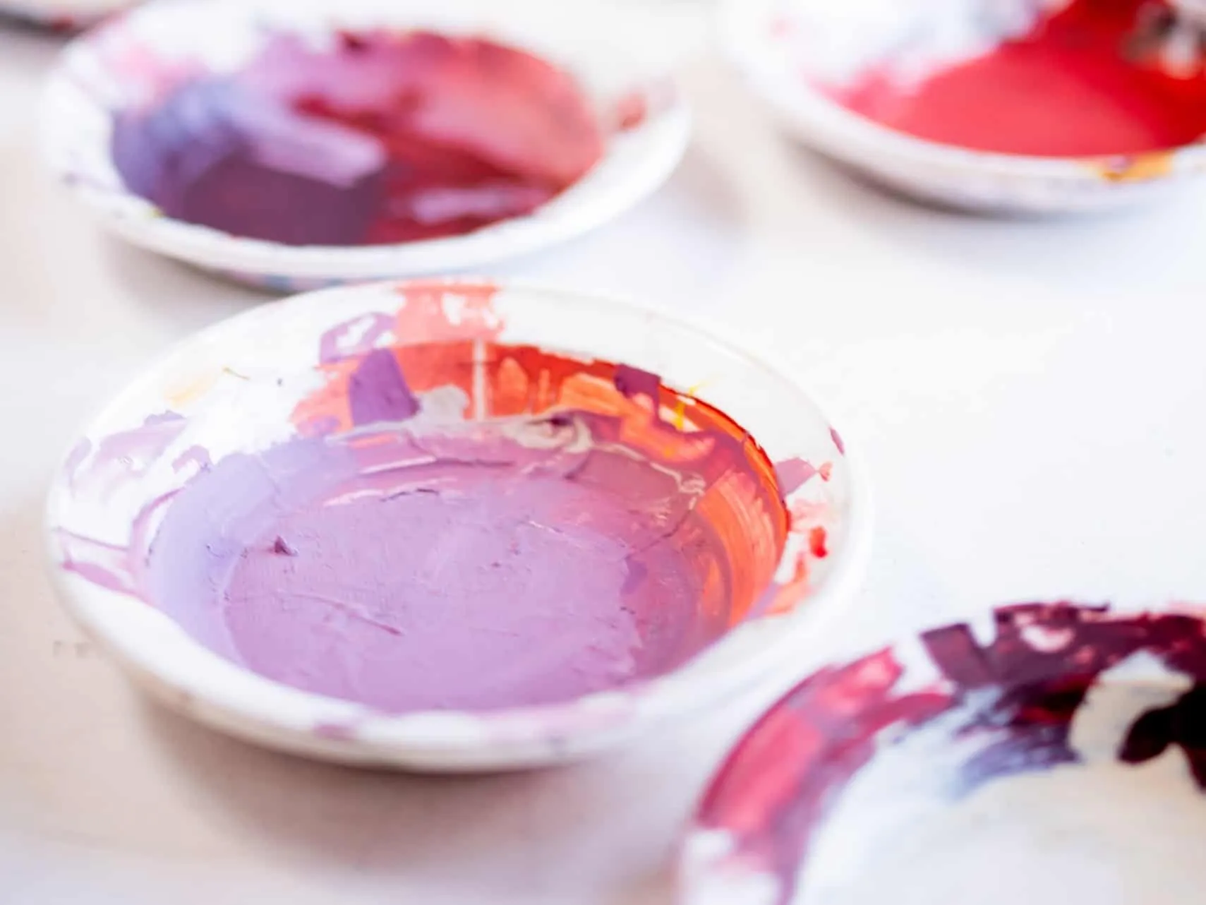 mixing paint colours