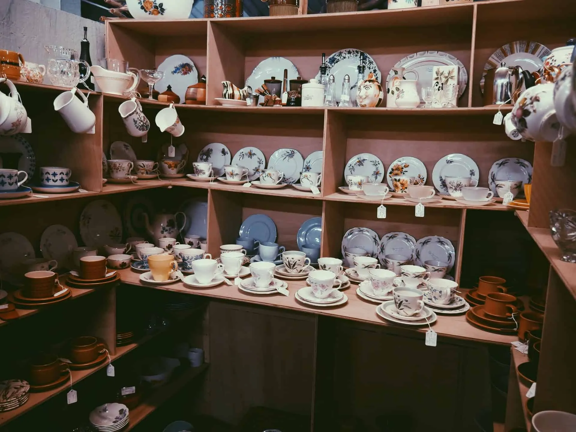 vintage crockery